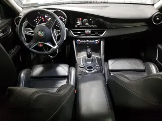 2019 Alfa Romeo Giulia Ti Sport with VIN ZARFANBN5K7615320, listed as a Copart auction lot 47382773 with 30,788 mi miles. Bid and sale history available at carsss.com. Image 8.