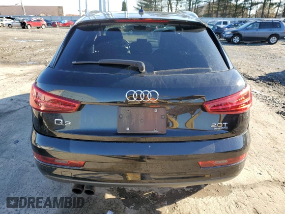 2017 Audi Q3 Premium with VIN WA1ECCFSXHR008924, listed as a Copart auction lot 84751624 with Not provided miles and Salvage title. Bid and sale history available at DreamBid. Image 6.