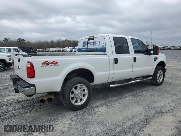 2008 Ford F-350 XL with VIN 1FTWW31R68EB23727, listed as a Copart auction lot 48913355 with 232,951 mi miles and Salvage Title. Bid and sale history available at DreamBid. Image 3.