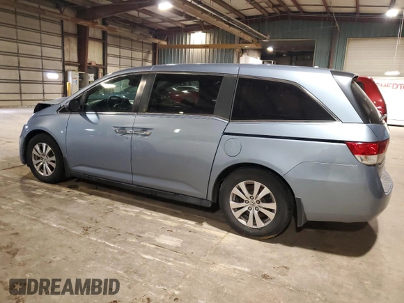 2014 Honda Odyssey EX-L с VIN 5FNRL5H63EB073344, выставлен на аукционе Copart как лот 57634045 с пробегом 162 232 миль миль и Списание • Salvage title. История ставок и продаж доступна на DreamBid. Изображение 2.