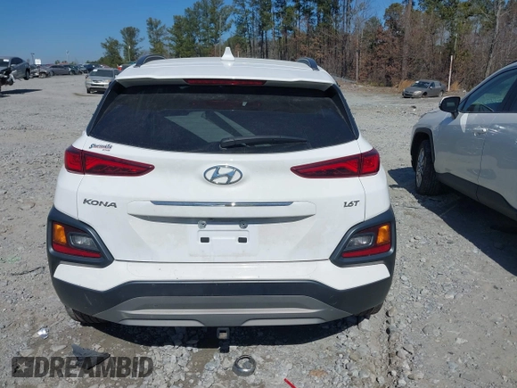 2021 Hyundai Kona Limited with VIN KM8K33A59MU731645, listed as a IAAI auction lot 41610100 with 33,572 mi miles. Bid and sale history available at carsss.com. Image 16.