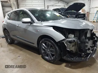 2020 Acura RDX w/A-Spec Pkg with VIN 5J8TC2H63LL022801, listed as a IAAI auction lot 41696731 with 64,093 mi miles. Bid and sale history available at carsss.com. Image 1.