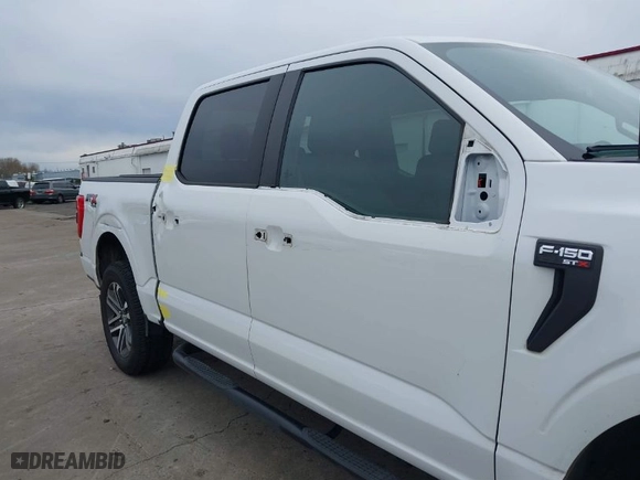2021 Ford F-150 XL with VIN 1FTEW1EP3MFC51453, listed as a IAAI auction lot 41821215 with 174,326 mi miles. Bid and sale history available at carsss.com. Image 6.