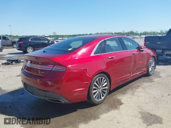 2017 Lincoln MKZ Premiere with VIN 3LN6L5A90HR655326, listed as a IAAI auction lot 41921163 with 109,166 mi miles and . Bid and sale history available at DreamBid. Image 4.