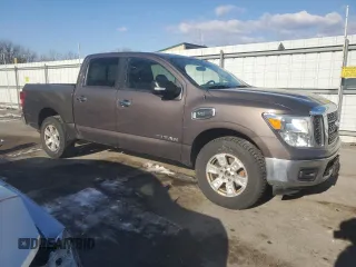 2017 Nissan Titan S with VIN 1N6AA1EJ8HN522119, listed as a Copart auction lot 42804705 with 139,582 mi miles and Salvage Title. Bid and sale history available at carsss.com. Image 4.