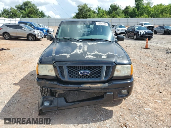 2004 Ford Ranger XL with VIN 1FTYR14U94PB65604, listed as a Copart auction lot 62317165 with 151,098 mi miles and Salvage title. Bid and sale history available at DreamBid. Image 5.