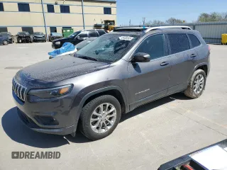 2019 Jeep Cherokee Latitude Plus with VIN 1C4PJLLN8KD215917, listed as a Copart auction lot 49458585 with 103,182 mi miles and Clean Title. Bid and sale history available at carsss.com. Image 1.