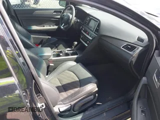 2018 Hyundai Sonata SEL with VIN 5NPE34AF3JH647018, listed as a IAAI auction lot 41687419 with 97,561 mi miles and . Bid and sale history available at DreamBid. Image 5.