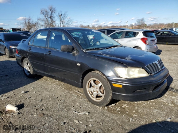 2002 Mitsubishi Lancer OZ-Rally with VIN JA3AJ86E42U083493, listed as a Copart auction lot 86426834 with 158,136 mi miles and Clean Title. Bid and sale history available at carsss.com. Image 4.