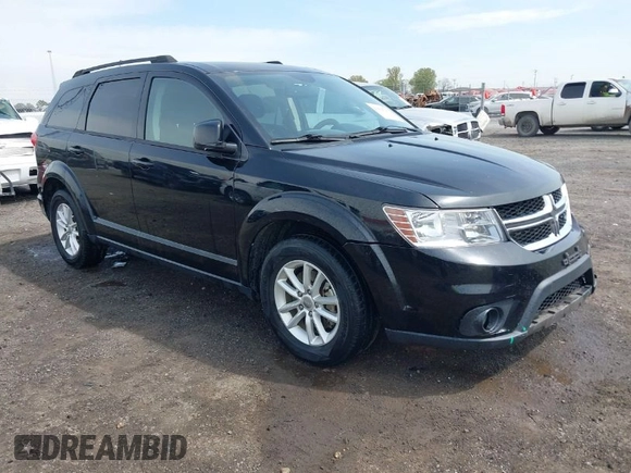 2014 Dodge Journey SXT with VIN 3C4PDCBG2ET262014, listed as a IAAI auction lot 41898343 with 199,732 mi miles. Bid and sale history available at carsss.com. Image 1.