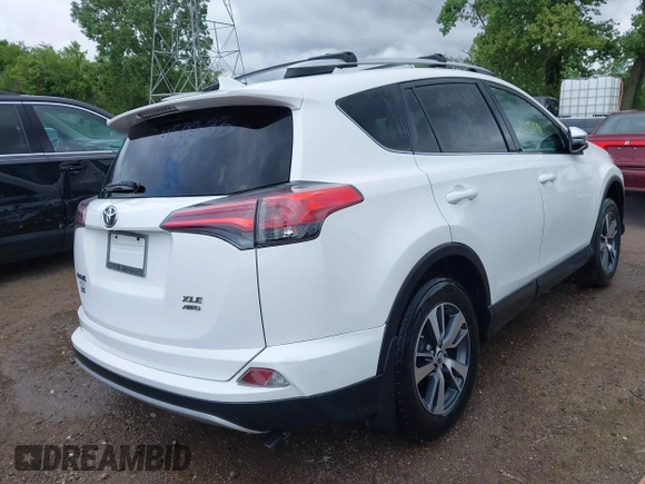2016 Toyota RAV4 XLE with VIN 2T3RFREV8GW450273, listed as a IAAI auction lot 42281091 with 75,478 mi miles and . Bid and sale history available at DreamBid. Image 4.