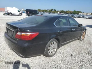 2012 Lexus LS 460 z VIN JTHCL5EF5C5014271, wystawiony jako Copart lot #48964945 z przebiegiem Nie podano mil oraz Czysty tytuł • Clean title. Historia ofert i sprzedaży dostępna na DreamBid. Obrazek 3.