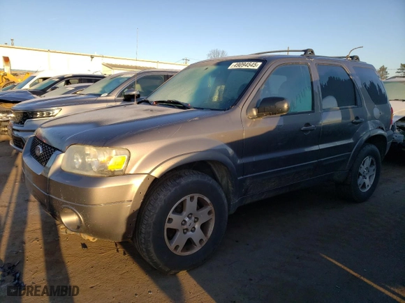 2005 Ford Escape Limited with VIN 1FMYU941X5KA23114, listed as a Copart auction lot 49094545 with 218,811 mi miles and Salvage Title. Bid and sale history available at carsss.com. Image 1.