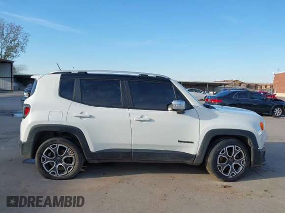 2017 Jeep Renegade Limited with VIN ZACCJADB5HPE83227, listed as a IAAI auction lot 41266582 with 150,404 mi miles and . Bid and sale history available at DreamBid. Image 14.