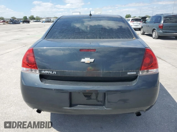 2014 Chevrolet Impala LS with VIN 2G1WA5E36E1183755, listed as a Copart auction lot 52616585 with 144,258 mi miles and Salvage Title. Bid and sale history available at DreamBid. Image 6.