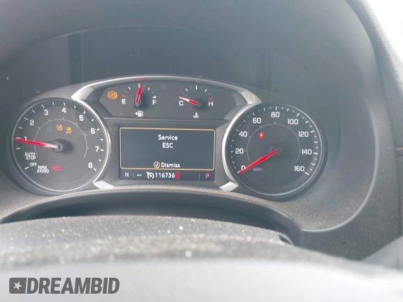 2020 GMC Terrain SLT with VIN 3GKALPEVXLL124409, listed as a IAAI auction lot 42355378 with 116,736 mi miles and . Bid and sale history available at DreamBid. Image 7.