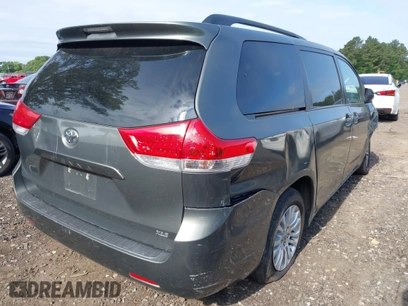 2012 Toyota Sienna XLE AAS with VIN 5TDYK3DC5CS181116, listed as a IAAI auction lot 42511625 with 120,721 mi miles and . Bid and sale history available at DreamBid. Image 4.