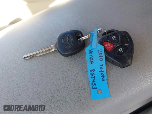 2010 Toyota Venza with VIN 4T3BA3BB3AU017071, listed as a IAAI auction lot 41961456 with 180,797 mi miles and . Bid and sale history available at DreamBid. Image 11.