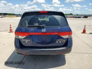 2014 Honda Odyssey Touring with VIN 5FNRL5H97EB037439, listed as a Copart auction lot 62782035 with 153,315 mi miles and Salvage title. Bid and sale history available at DreamBid. Image 6.