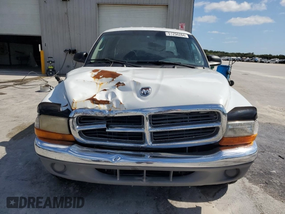 2001 Dodge Dakota Sport z VIN 1B7GL2AN51S192405, wystawiony jako Copart lot #51256284 z przebiegiem 161 387 mil mil oraz Szkoda całkowita • Salvage title. Historia ofert i sprzedaży dostępna na DreamBid. Obrazek 5.