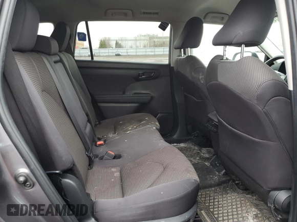 2024 Toyota Highlander LE with VIN 5TDKDRBHXRS549445, listed as a Copart auction lot 49870705 with 76,866 mi miles and Salvage title. Bid and sale history available at DreamBid. Image 11.