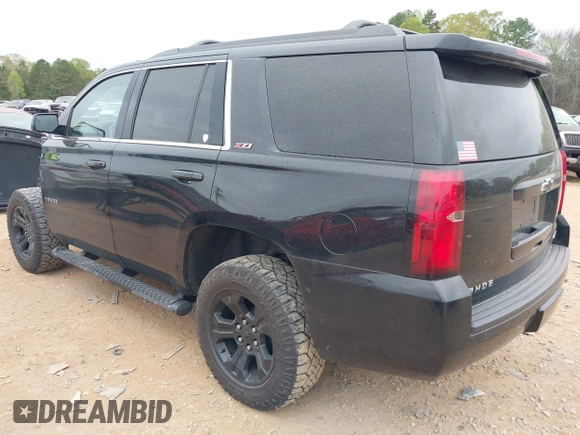 2017 Chevrolet Tahoe LT with VIN 1GNSKBKCXHR388181, listed as a IAAI auction lot 41936609 with 94,783 mi miles and . Bid and sale history available at DreamBid. Image 3.