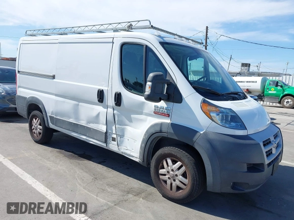 2014 Ram ProMaster Cargo with VIN 3C6TRVAG0EE112315, listed as a IAAI auction lot 41993252 with 144,150 mi miles and . Bid and sale history available at carsss.com. Image 1.