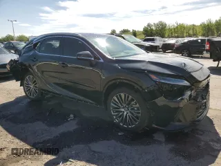 2023 Lexus RX with VIN 2T2BAMCA0PC019032, listed as a Copart auction lot 60090154 with 20,225 mi miles and Salvage Title. Bid and sale history available at carsss.com. Image 4.