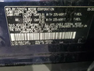 2020 Toyota RAV4 Hybrid XLE с VIN JTMR6RFV9LJ001269, выставлен на аукционе Copart как лот 53309145 с пробегом 78 538 миль миль и Списание • Salvage title. История ставок и продаж доступна на DreamBid. Изображение 12.