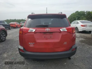2014 Toyota RAV4 LE with VIN 2T3BFREV9EW166701, listed as a Copart auction lot 56464145 with 215,644 mi miles and Salvage Title. Bid and sale history available at DreamBid. Image 6.