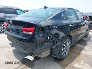 2019 Kia Optima LX with VIN 5XXGT4L38KG375297, listed as a IAAI auction lot 42269791 with 123,631 mi miles and . Bid and sale history available at DreamBid. Image 4.