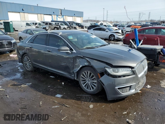 2017 Lincoln MKZ Premiere with VIN 3LN6L5A97HR643996, listed as a Copart auction lot 46814575 with 69,834 mi miles and Clean Title. Bid and sale history available at DreamBid. Image 4.