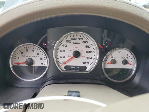 2004 Ford F-150 XLT with VIN 1FTPW14514KD76595, listed as a Copart auction lot 45578595 with 199,768 mi miles and Salvage Title. Bid and sale history available at carsss.com. Image 9.