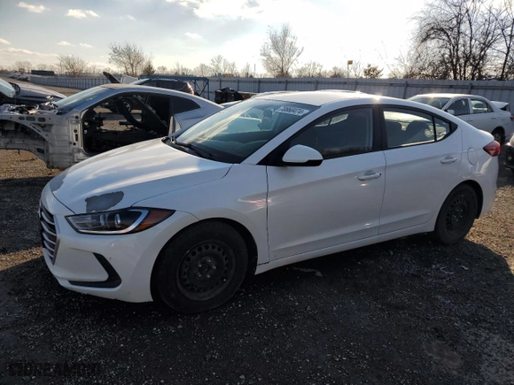 2017 Hyundai Elantra SE with VIN 5NPD74LF6HH081508, listed as a Copart auction lot 70860474 with 77,592 mi miles and Clean Title. Bid and sale history available at carsss.com. Image 1.