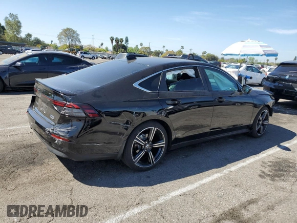 2025 Honda Accord Sport with VIN 1HGCY2F56SA010468, listed as a Copart auction lot 60351295 with 4,502 mi miles and Salvage title. Bid and sale history available at DreamBid. Image 3.
