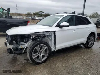 2025 Audi Q5 S line Premium with VIN WA1GAAFY1S2020208, listed as a Copart auction lot 43335675 with 6,319 mi miles and Clean Title. Bid and sale history available at carsss.com. Image 1.