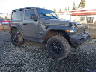 2019 Jeep Wrangler Sport S z VIN 1C4GJXAG3KW518815, wystawiony jako IAAI lot #40689483 z przebiegiem 97 268 mil mil oraz . Historia ofert i sprzedaży dostępna na DreamBid. Obrazek 1.