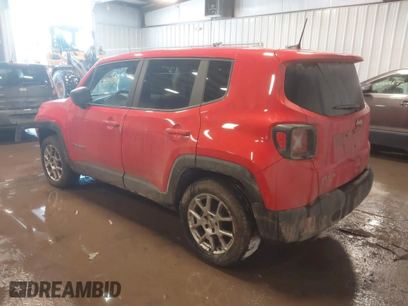 2023 Jeep Renegade Upland with VIN ZACNJDB11PPP16097, listed as a IAAI auction lot 41618191 with 47,939 mi miles and . Bid and sale history available at DreamBid. Image 3.