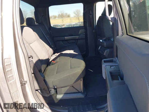 2024 Ford F-150 XLT with VIN 1FTFW3L52RKD71650, listed as a IAAI auction lot 41686193 with 7,474 mi miles. Bid and sale history available at carsss.com. Image 8.