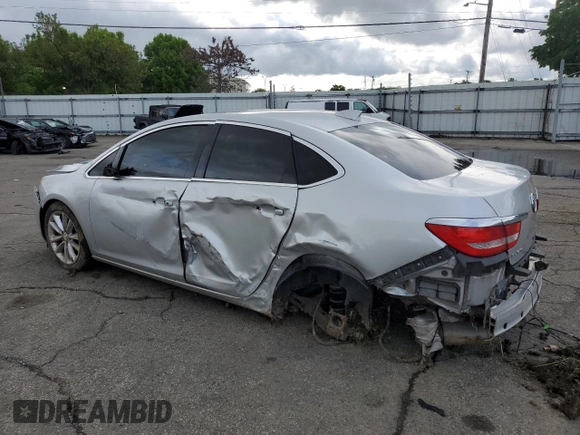 2015 Buick Verano z VIN 1G4PP5SK7F4146172, wystawiony jako Copart lot #55382585 z przebiegiem 116 666 mil mil oraz Szkoda całkowita • Salvage title. Historia ofert i sprzedaży dostępna na DreamBid. Obrazek 2.