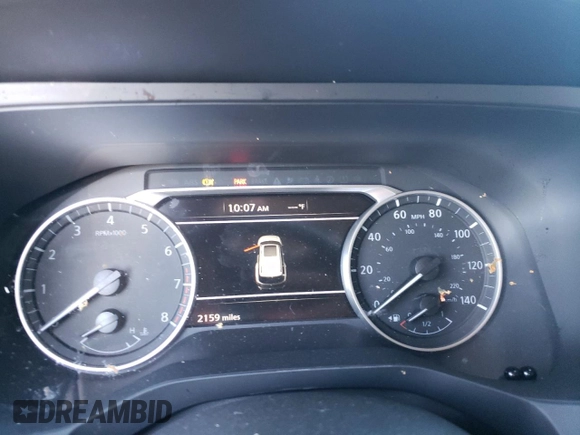 2024 Nissan Pathfinder S with VIN 5N1DR3AC7RC249839, listed as a Copart auction lot 75864704 with 2,159 mi miles and Salvage title. Bid and sale history available at DreamBid. Image 9.