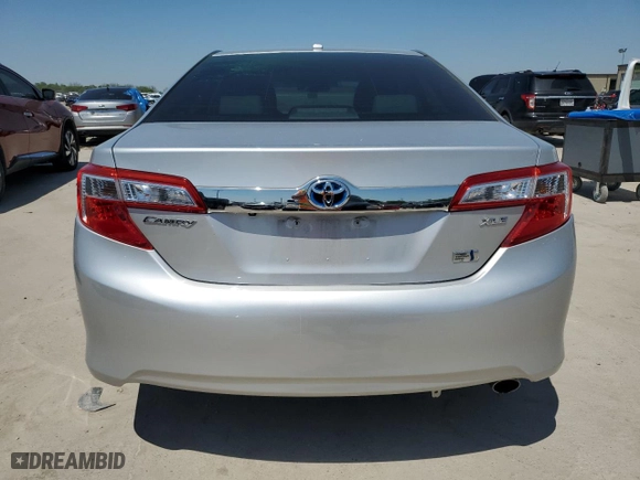 2012 Toyota Camry Hybrid XLE with VIN 4T1BD1FK8CU028164, listed as a Copart auction lot 50067465 with 0 mi miles and Salvage Title. Bid and sale history available at carsss.com. Image 6.