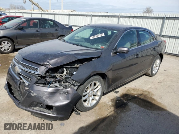 2013 Chevrolet Malibu LT with VIN 1G11C5SA0DF315858, listed as a Copart auction lot 50637575 with 127,056 mi miles and Salvage Title. Bid and sale history available at DreamBid. Image 1.