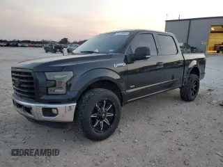 2015 Ford F-150 XL with VIN 1FTEW1CP3FKE08542, listed as a Copart auction lot 45720525 with 150,187 mi miles and Salvage Title. Bid and sale history available at carsss.com. Image 1.