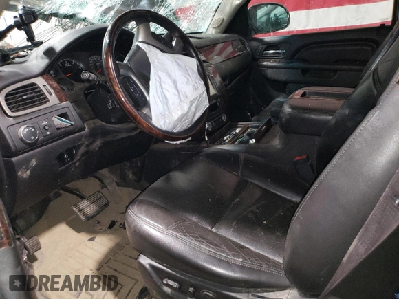 2012 GMC Yukon XL Denali with VIN 1GKS2MEFXCR319109, listed as a Copart auction lot 77485124 with Not Provided miles and Salvage Title. Bid and sale history available at carsss.com. Image 7.