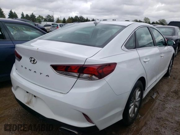2019 Hyundai Sonata SE with VIN 5NPE24AF6KH737736, listed as a Copart auction lot 52187314 with 26,200 mi miles and Clean Title. Bid and sale history available at DreamBid. Image 3.
