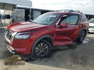 2022 Nissan Pathfinder SV с VIN 5N1DR3BAXNC240351, выставлен на аукционе Copart как лот 46179995 с пробегом 22 083 миль миль и Списание • Salvage title. История ставок и продаж доступна на DreamBid. Изображение 1.
