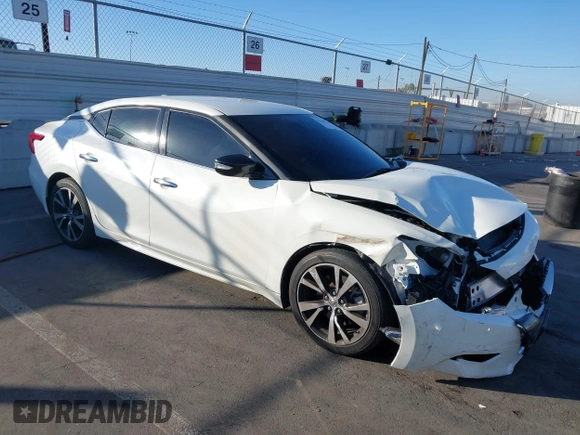 2017 Nissan Maxima SV with VIN 1N4AA6AP4HC399690, listed as a IAAI auction lot 41325776 with 82,468 mi miles and . Bid and sale history available at DreamBid. Image 1.