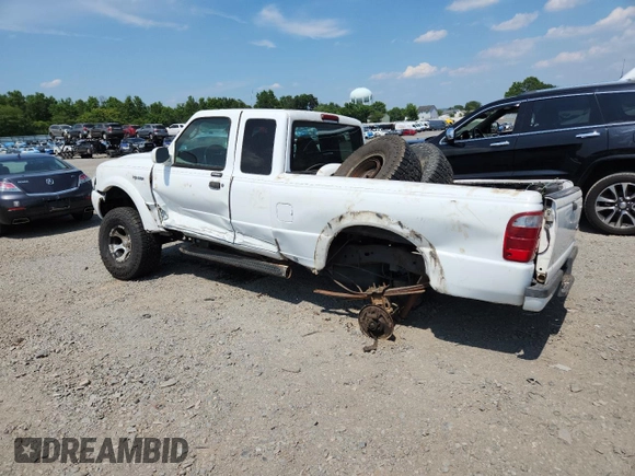 2003 Ford Ranger XL Fleet with VIN 1FTYR44V03TA22296, listed as a Copart auction lot 62368375 with 127,281 mi miles and Salvage title. Bid and sale history available at DreamBid. Image 2.