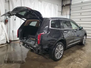 2022 Cadillac XT6 Premium Luxury with VIN 1GYKPFRS0NZ154930, listed as a Copart auction lot 88454595 with 26,334 mi miles and Salvage Title. Bid and sale history available at carsss.com. Image 3.